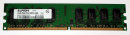 2 GB DDR2-RAM 240-pin 2Rx8 PC2-6400U non-ECC  Elpida EBE21UE8AEFA-8G-E