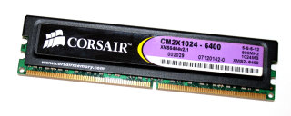 1 GB DDR2-RAM 240-pin PC2-6400U non-ECC CL5  Corsair CM2X1024-6400 XMS6404v2.1 XMS2