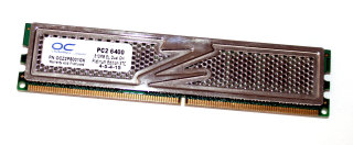 512 MB DDR2-RAM 240-pin PC2-6400U non-ECC 4-5-4-15  Platinum Edition XTC  OCZ OCZ2P8001GK