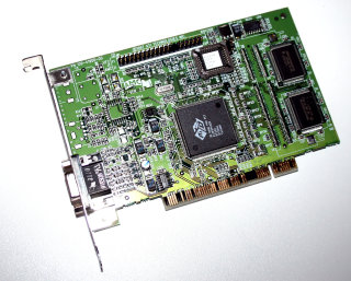 PCI-Grafikkarte ATI XPert @ Work 4 MB SG-RAM PN 109-41900-00  1024190201 511281