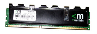 2 GB DDR3-RAM 240-pin PC3-12800U non-ECC 1.6-1.65V  Mushkin Enhanced 998681