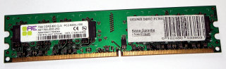 1 GB DDR2-RAM 240-pin PC2-6400U non-ECC CL5 Aeneon AET760UD00-25D C97X