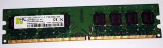 1 GB DDR2-RAM 240-pin 2Rx8 PC2-5300U non-ECC Aeneon AET760UD00-30DA98X