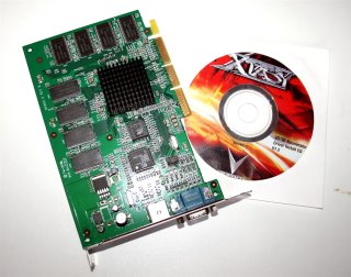 AGP 3D Videocard 1,5V/3,3V-AGP Nvidia GeForce2 MX, 64MB SD-RAM  VisionTek NV880.0   