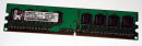 1 GB DDR2-RAM 240-pin PC2-5300U non-ECC  Kingston KVR667D2N5/1G 99..5315