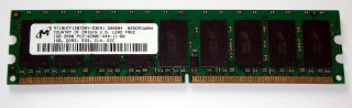1 GB ECC DDR2-RAM 240-pin 2Rx8 PC2-4200E  Micron MT18HTF12872AY-53EA1  HP#: 359822-051