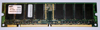 256 MB SD-RAM 168-pin PC-133U non-ECC  Samsung M366S3253CTS-C7A