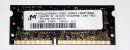 64 MB 144-pin SO-DIMM SD-RAM PC-133  CL3  Micron...
