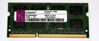 2 GB DDR3 RAM 204-pin SO-DIMM 2Rx8 PC3-10600S Kingston...