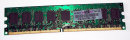 1 GB DDR2-RAM 240-pin ECC-Memory 2Rx8 PC2-5300E  Samsung...