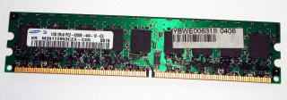 1 GB DDR2-RAM 240-pin ECC-Memory 2Rx8 PC2-4200E  Samsung M391T2953CZ3-CD5