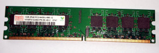 1 GB DDR2-RAM 240-pin 2Rx8 PC2-6400U non-ECC Hynix HYMP512U64CP8-S6 AB-C