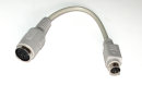 Keyboard adapter cable 0.1 m 5-pin DIN female to 6-pin...