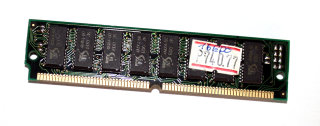 16 MB EDO-RAM 72-pin PS/2 4Mx36 Parity 60 ns Chips: 12x 4Mx4 2k Refresh