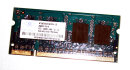 256 MB DDR2-RAM 200-pin SO-DIMM 1Rx16  PC2-5300S  Nanya...