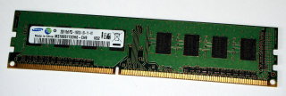 2 GB DDR3-RAM 240-pin 1Rx8 PC3-10600U non-ECC Samsung M378B5773DH0-CH9