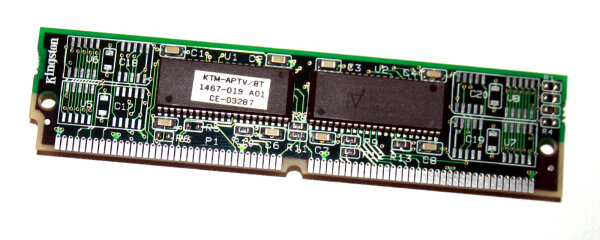 8 MB FPM-RAM 72-pin PS/2 Simm  non-Parity 70 ns   Kingston KTM-APTV/8T