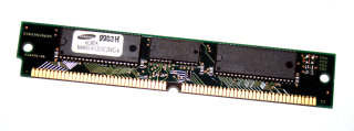 4 MB FPM-RAM 72-pin PS/2 Simm mit Parity 60 ns  Samsung KMM5361203C2WG-6