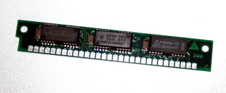 1 MB Simm 30-pin 70 ns 3-Chip 1Mx9 Parity Chips: 2x Hitachi HM514400BS7 + 1x Delta 511000BJ-70