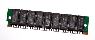 1 MB Simm 30-pin 70 ns with Parity 9-Chip 1Mx9  Intel iSM001DR09PSP70