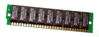 4 MB Simm 30-pin 70 ns 9-Chip 4Mx9 Parity Chips: 9x Panasonic MN414100ASJ-07