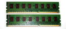 8 GB DDR3 RAM-Kit (2x4GB) PC3-10600U nonECC Kingston...