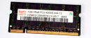 1 GB DDR2 RAM 2Rx8 PC2-4200S Notebook-RAM   Hynix...