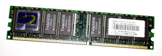 256 MB DDR-RAM 184-pin PC-2700U non-ECC CL2.5  TwinMOS Model No: M2G5I08A-TT