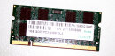 1 GB DDR2 RAM 200-pin SO-DIMM PC2-4300S CL4   Apacer P/N:...