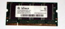 256 MB DDR RAM 200-pin SO-DIMM PC-2700S   Infineon...