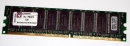 1 GB DDR-RAM 184-pin PC-3200E ECC-Memory CL3  Kingston...