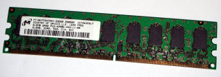 512 MB ECC DDR2-RAM 240-pin 2Rx8 PC2-4200E 533 MHz  Micron MT18HTF6472AY-53EB2