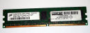 512 MB ECC DDR2-RAM 2Rx8 PC2-3200E 400 MHz  Micron MT18HTF6472AY-40EB2