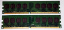 2 GB DDR2-RAM Kit (2 x 1GB) 240-pin PC2-6400U non-ECC...