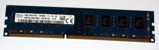 4 GB DDR3-RAM 240-pin 2Rx8 PC3-12800U non-ECC  Hynix HMT351U6EFR8C-PB N0 AA