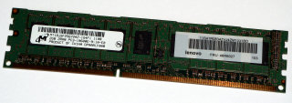 2 GB DDR3-RAM 240-pin ECC-Memory PC3-10600E  Micron MT18JSF25672AZ-1G4F1