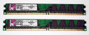 2 GB DDR2-RAM-Kit 240-pin PC2-5300U non-ECC  Kingston...