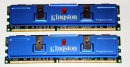 1 GB DDR-RAM 184-pin HyperX (2 x 512 MB-Kit) PC-3200  Kingston KHX3200AK2/1G
