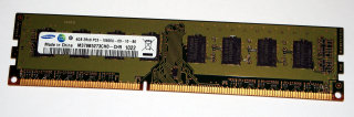 4 GB DDR3-RAM 240-pin 2Rx8 PC3-10600U non-ECC Samsung M378B5273CH0-CH9