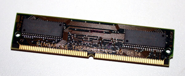 8 MB FPM-RAM 72-pin PS/2 Simm Parity 70 ns Texas Instruments TM248NBK36G-70