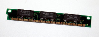 1 MB Simm 30-pin 60 ns 3-Chip 1Mx9 Chips: 2x Hitachi HM514400AS6 + 1x HM511000AJP6