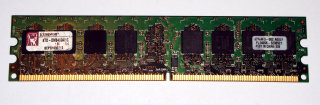 1 GB DDR2-RAM  PC2-4200U non-ECC 533 MHz  Kingston KTD-DM8400A/1G   9930463