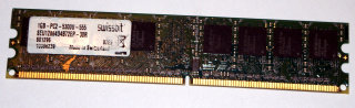 1 GB DDR2-RAM 240-pin PC2-5300U non-ECC  Swissbit SEU12864D4B72EP-30R