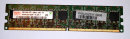 1 GB DDR2 ECC-RAM 2Rx8 PC2-5300E Hynix HYMP512U72CP8-Y5 AB-T