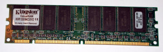 512 MB SD-RAM 168-pin PC-133U non-ECC  CL3 Kingston KVR133X64C3/512   9902112