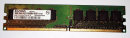 1 GB DDR2 RAM 1Rx8 PC2-5300U non-ECC  Elpida...