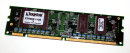 128 MB SD-RAM 168-pin PC-100U non-ECC  Kingston...