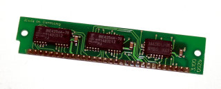 256 kB Simm 30-pin 70 ns 3-Chip 256kx9 Parity  Chips: 2x Fujitsu 81C4256A-70 + 1x NMBS AAA2801J-06