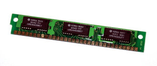 1 MB Simm 30-pin 70 ns 3-Chip 1Mx9 Parity Chips: 2x Hitachi HM514400BS7 + 1x HM511000AJP7