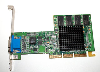 AGP 4x Videocard ATI Rage 128 Pro 32MB SD-RAM VGA  ATI XPert 2000 Pro Ultra 32M AGP